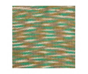 Fil à tricoter CREATIVE COTTON PRINT ARAN - Rico Design