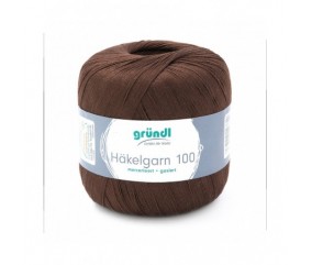 HAKELGARN 100 fil coton à crocheter Häkelgarn- Grundl