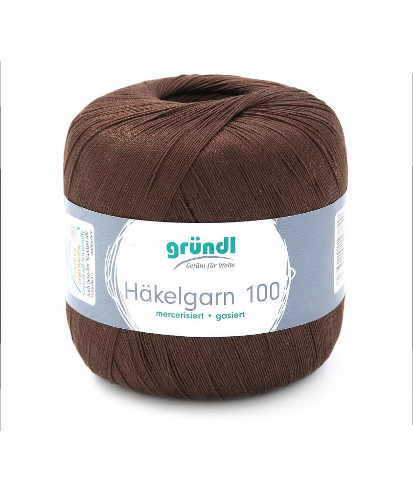 HAKELGARN 100 fil coton à crocheter Häkelgarn- Grundl