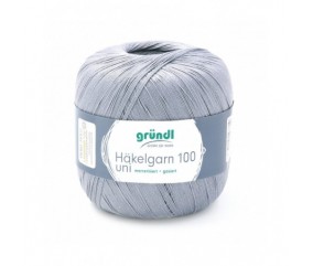 HAKELGARN 100 fil coton à crocheter Häkelgarn- Grundl