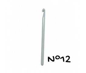 Crochet - 17cm - n°12 à 15 - plastique - Distrifil