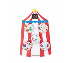 boutons cirque blanc rico design