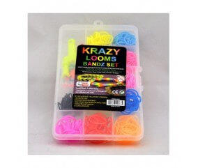 Kit de voyage bracelet elastique KRAZY LOOMS BANDZ- sperenza