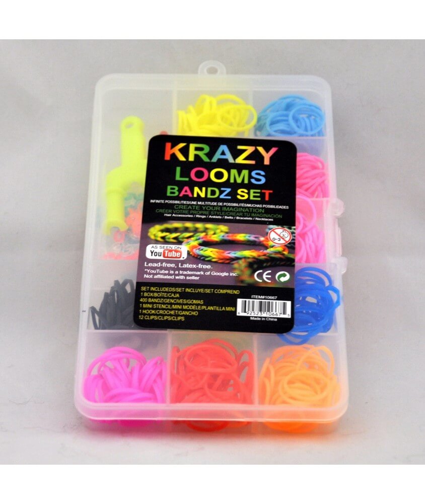 Kit de voyage KRAZY LOOMS BANDZ