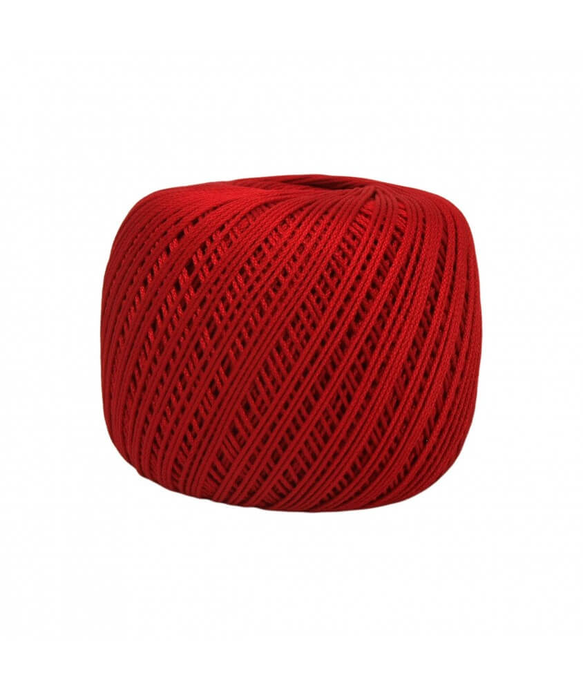 Coton à crocheter Cablé5 - Distrifil - Oeko-Tex ROUGE 13