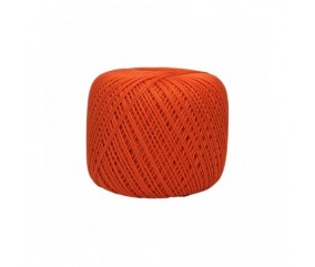 Coton à crocheter Cablé5 - Distrifil - Oeko-Tex 74 orange