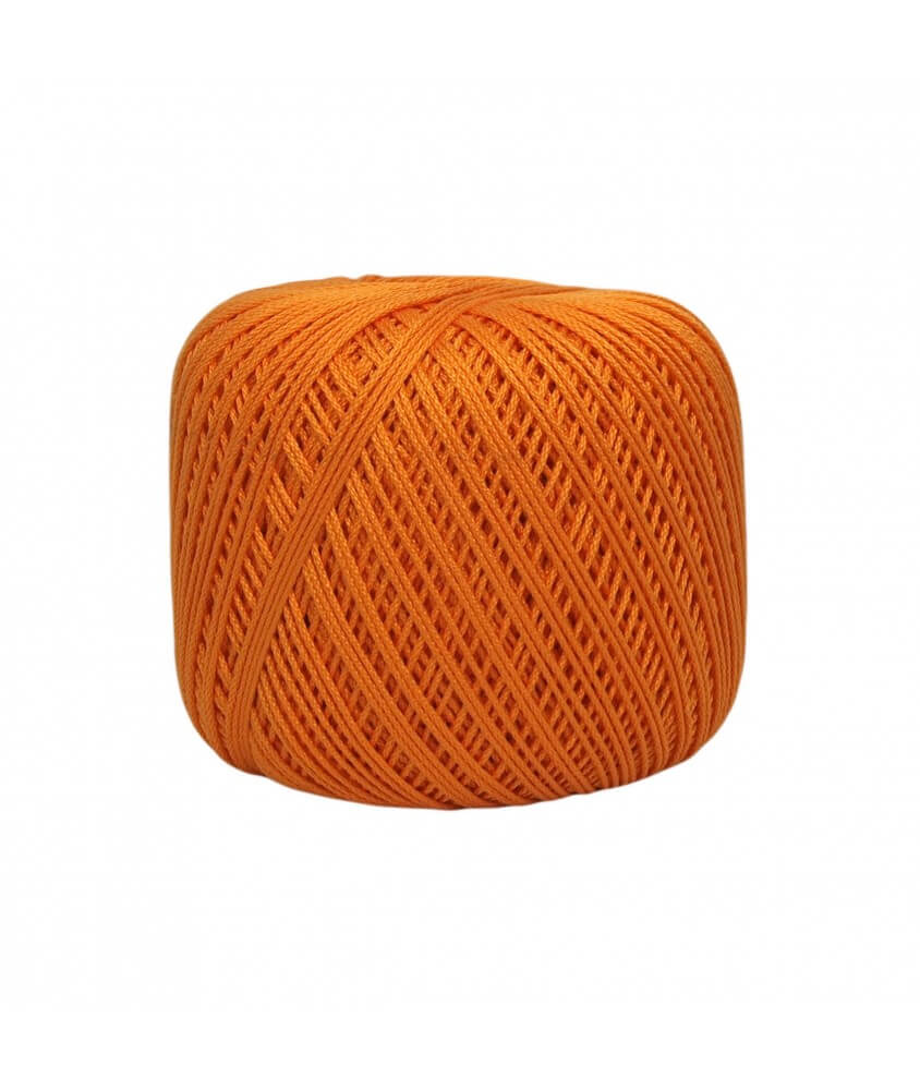 Coton à crocheter Cablé5 - Distrifil - Oeko-Tex 41 orange