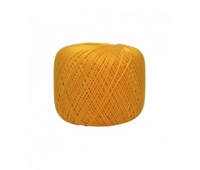 Coton à crocheter Cablé5 - Distrifil - Oeko-Tex 06 jaune