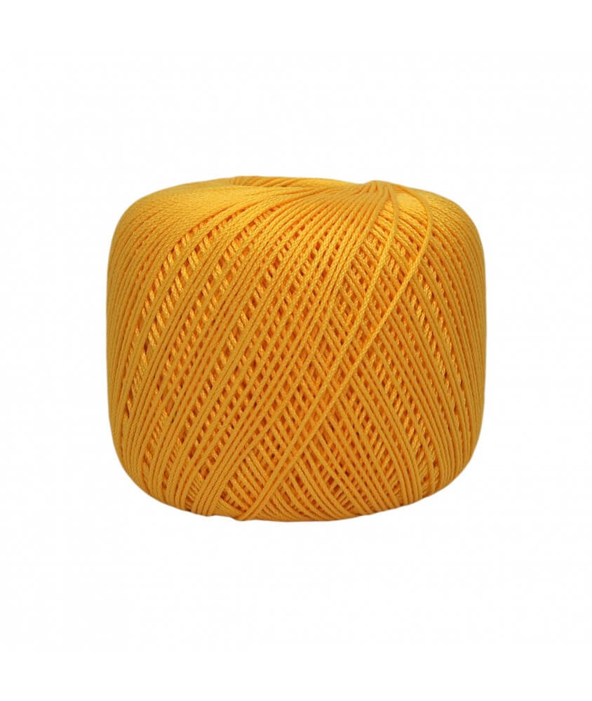 Coton à crocheter Cablé5 - Distrifil - Oeko-Tex 06 jaune