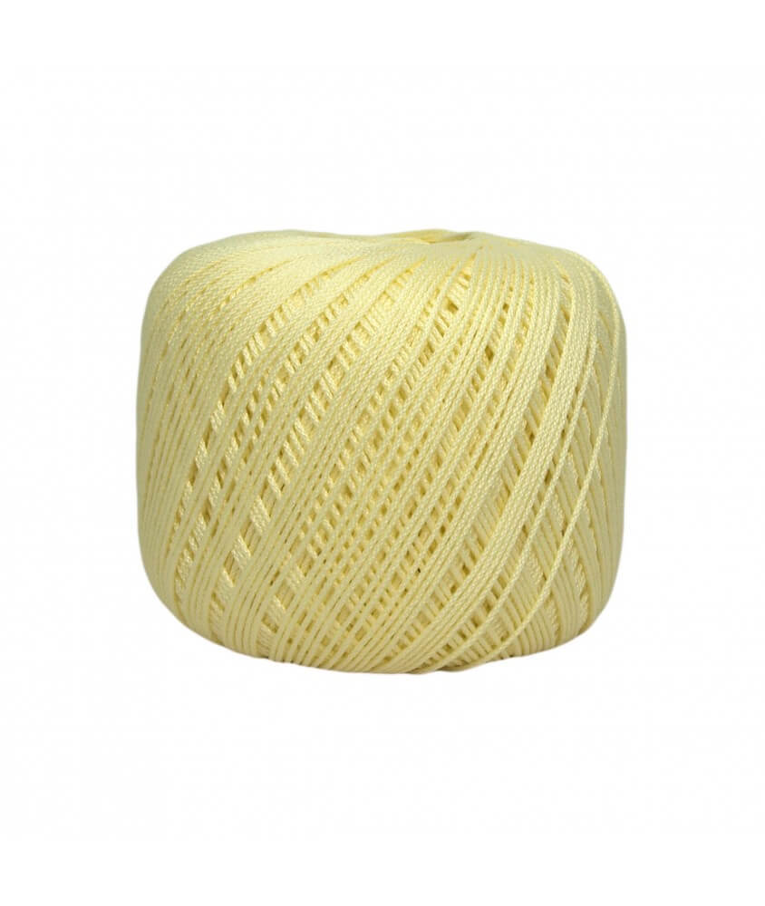 Coton à crocheter Cablé5 - Distrifil - Oeko-Tex 63 jaune