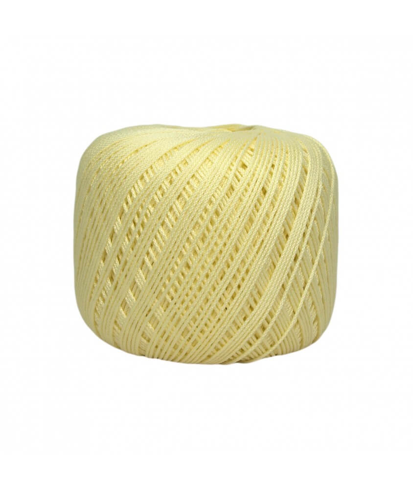 Coton à crocheter Cablé5 - Distrifil - Oeko-Tex 63 jaune Coton à crocheter Cablé5 - Distrifil - Oeko-Tex 63 jaune