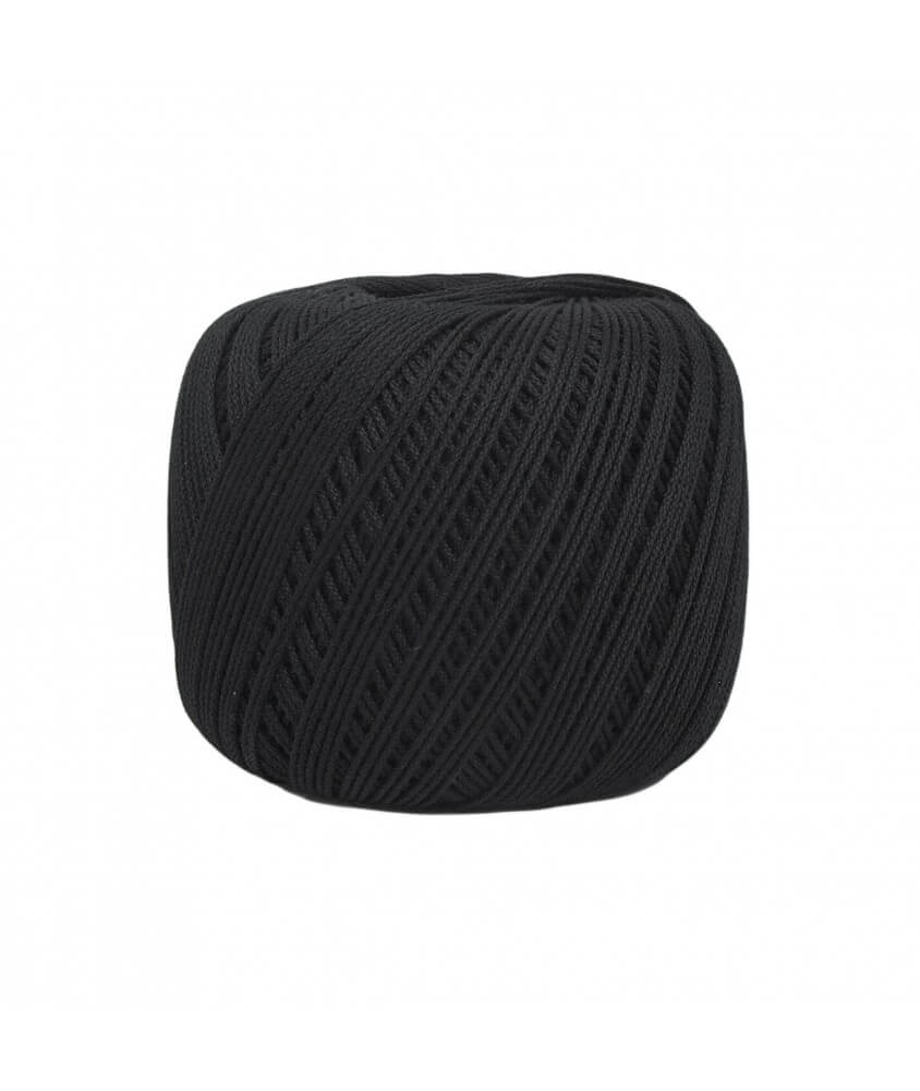 Coton à crocheter Cablé5 - Distrifil - Oeko-Tex 27 noir