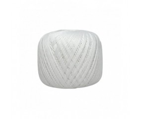 Coton à crocheter Cablé5 - Distrifil - Oeko-Tex 01 blanc