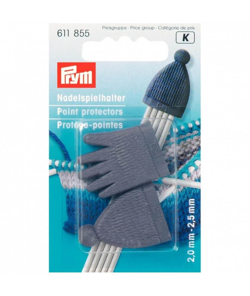 Protèges pointes pour 4 aiguilles 2 et 2,5 mm - Prym