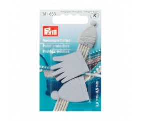 Protèges pointes pour 4 aiguilles 3 et 3,5 mm - Prym