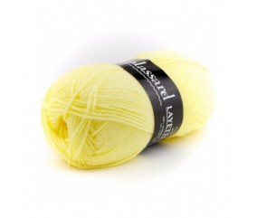 Pelote de laine Layette Plus - Plassard jaune 354 sperenza