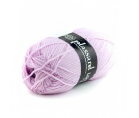 Pelote de laine Layette Plus - Plassard violet 177 sperenza