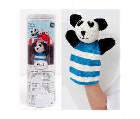 Kit crochet marionnette Panda Paul - Rico Design