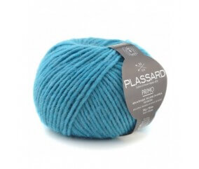 Pelote de laine à tricoter PRIMO - Plassard bleu sperenza