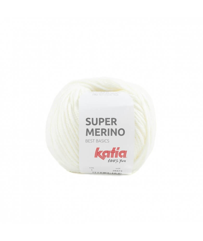 Pelote de laine SUPER MERINO - Katia Pelote de laine SUPER MERINO - Katia