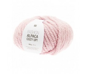 Pelote 100gr laine et Alpaga FASHION ALPACA COZY UP - Rico Design lilas violet 03 sperenza