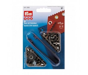 Oeillet et rondelles 4 à 14mm - Prym
