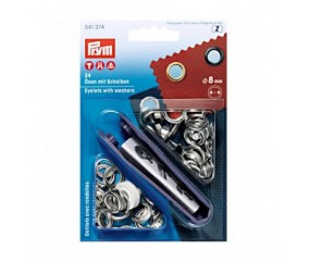 Oeillet et rondelles 4 à 14mm - Prym