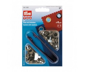 Oeillet et rondelles 4 à 14mm - Prym