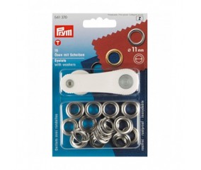 Oeillet et rondelles 4 à 14mm - Prym