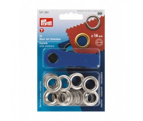Oeillet et rondelles 4 à 14mm - Prym