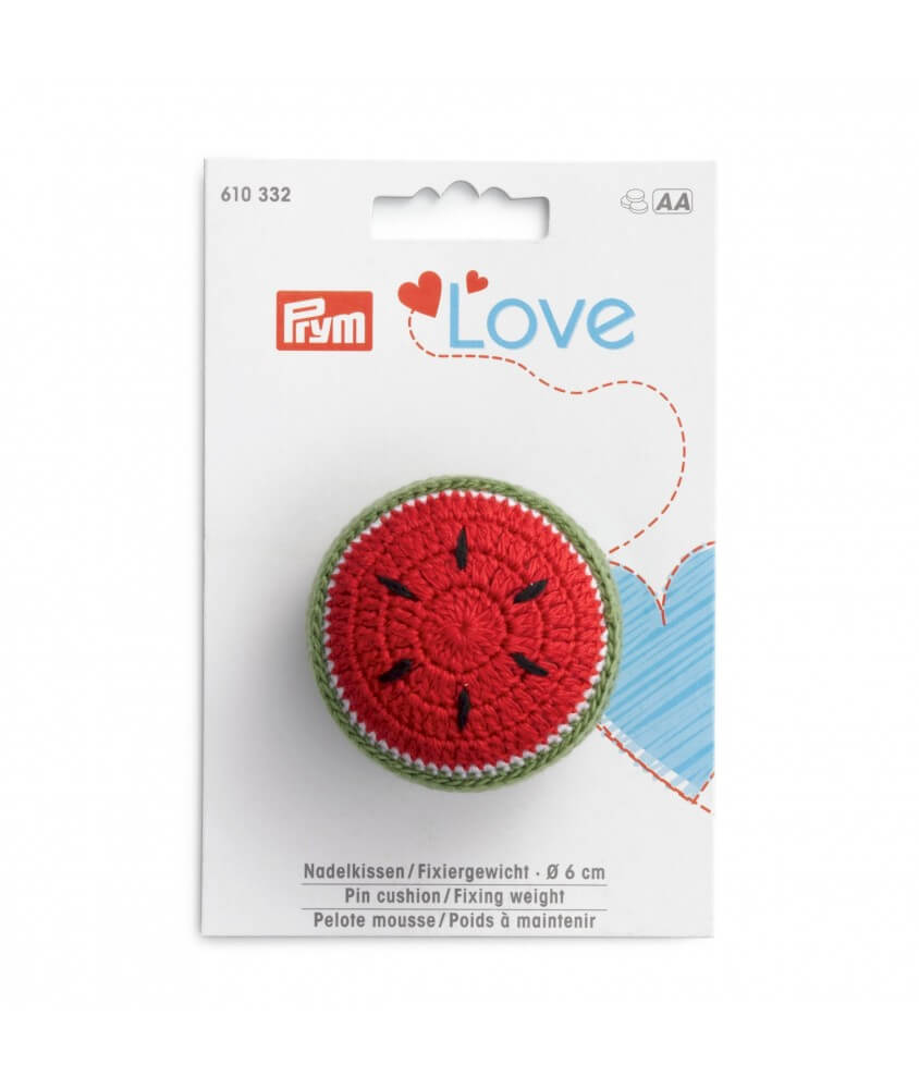 Pelote moussePoids à maintenir Love Pastèque - Prym Pelote moussePoids à maintenir Love Pastèque - Prym