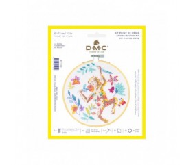 Kit point de croix Le Singe - DMC