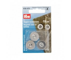 Boutons magnétiques à coudre 19mm - Prym