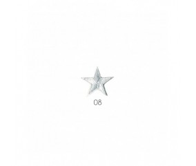 Ecusson Etoile 3 X 3 cm - Mediac gris sperenza