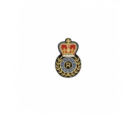 Ecusson Royal 4 x 4 cm - Mediac couronne multicolore sperenza