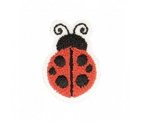 Ecusson Thermocollant Coccinelle 2,7 X 1,8 cm - Mediac rouge sperenza
