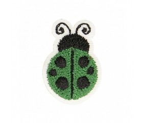 Ecusson Thermocollant Coccinelle 2,7 X 1,8 cm - Mediac vert sperenza