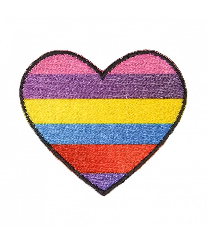 Ecussons Thermocollant Coeur 3,5 X 4 cm - Mediac multicolore sperenza