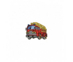 Ecussons Thermocollant Véhicule 4 X 5 cm - Mediac pompier rouge sperenza