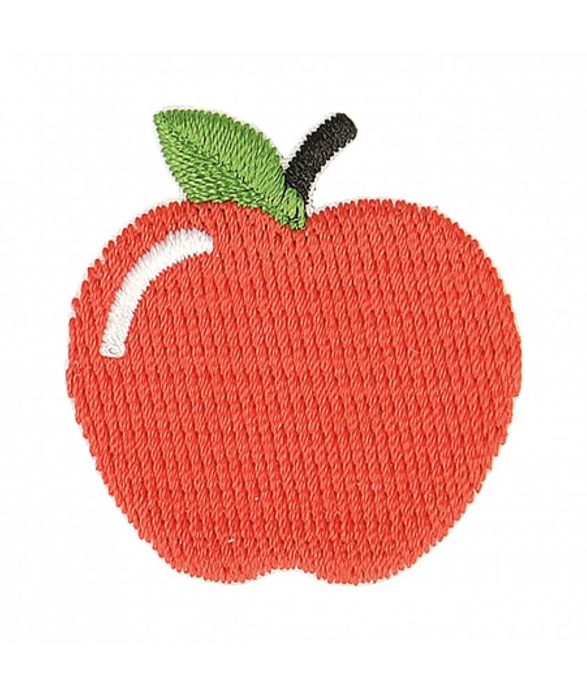 Ecussons Thermocollant Pomme 3,1 X 3,5 cm - Mediac rouge sperenza