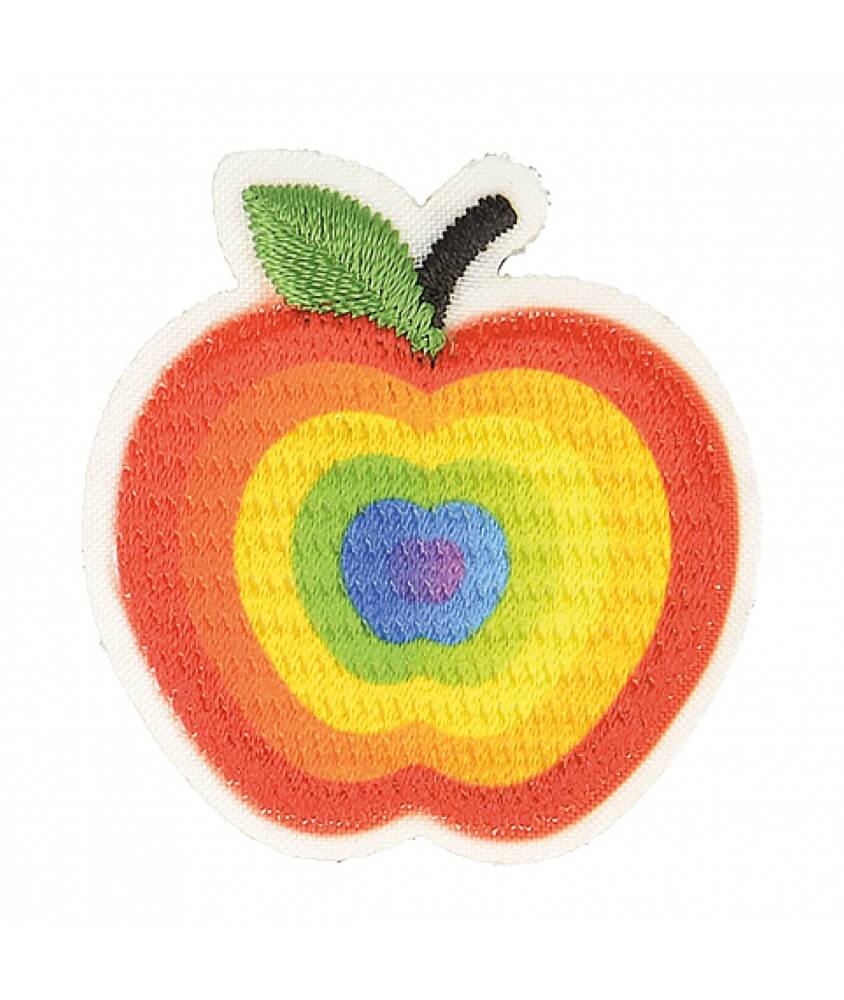 Ecussons Thermocollant Pomme Multicolore 3,1 X 3,5 cm - Mediac multicolore sperenza