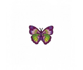 Ecussons Thermocollant Papillons 3,5 X 4,5 cm - Mediac violet sperenza