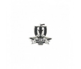 Ecussons Thermocollant Viking 5 X 5 cm - Mediac north sea noir sperenza