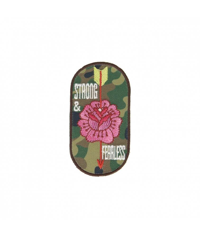 Ecussons Thermocollant Militaire 5 X 6 cm - Mediac strong and fearle vert sperenza Ecussons Thermocollant Militaire 5 X 6 cm - Mediac strong and fearle vert sperenza