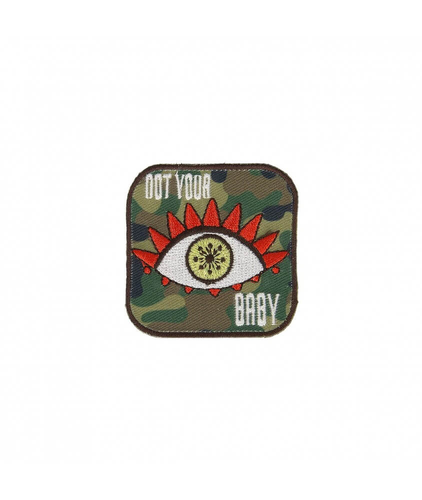 Ecussons Thermocollant Militaire 5 X 6 cm - Mediac not your baby vert sperenza