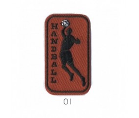 Ecussons Thermocollant Sport 5 X 3 cm - Mediac rouge handball sperenza