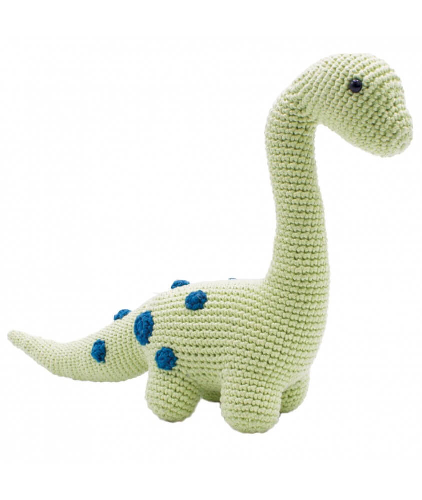Kit Crochet Brontosaure - Amigurumi Hardicraft VERT SPERENZA Kit Crochet Brontosaure - Amigurumi Hardicraft VERT SPERENZA