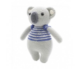 Kit Crochet Kurt le Koala - Amigurumi Hardicraft bleu sperenza