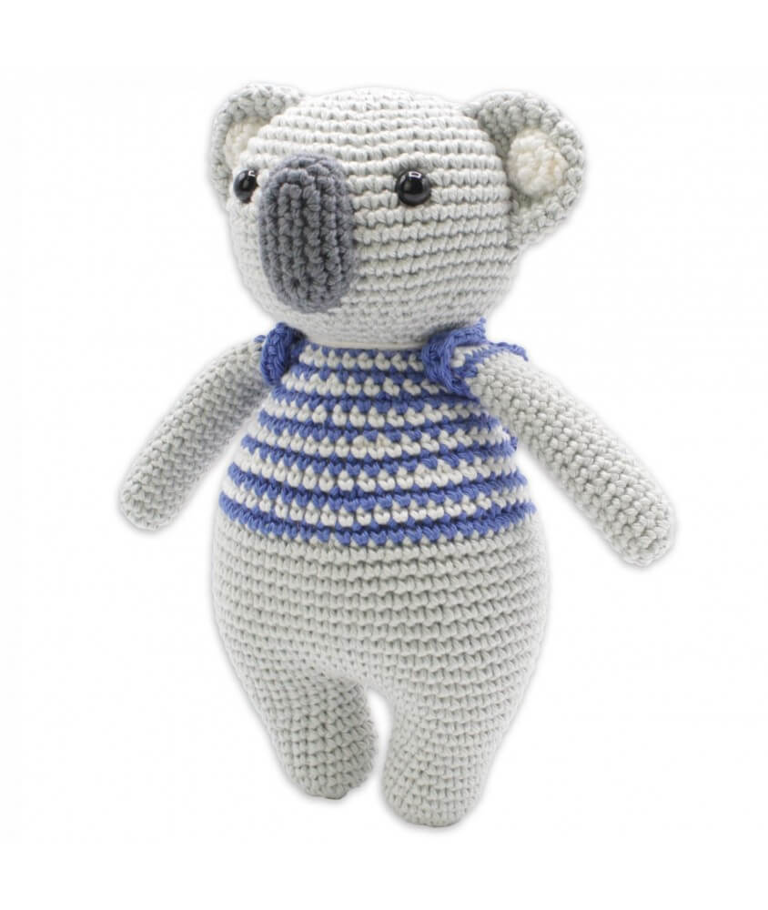 Kit Crochet Kurt le Koala - Amigurumi Hardicraft bleu sperenza
