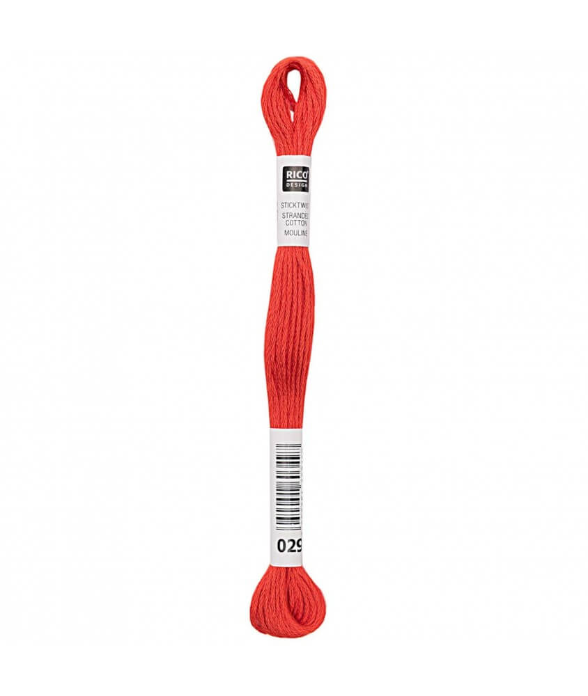 Fil à broder mouliné Uni - Rico Design - Certifié Oeko-Tex rouge 29 sperenza Fil à broder mouliné Uni - Rico Design - Certifié Oeko-Tex rouge 29 sperenza